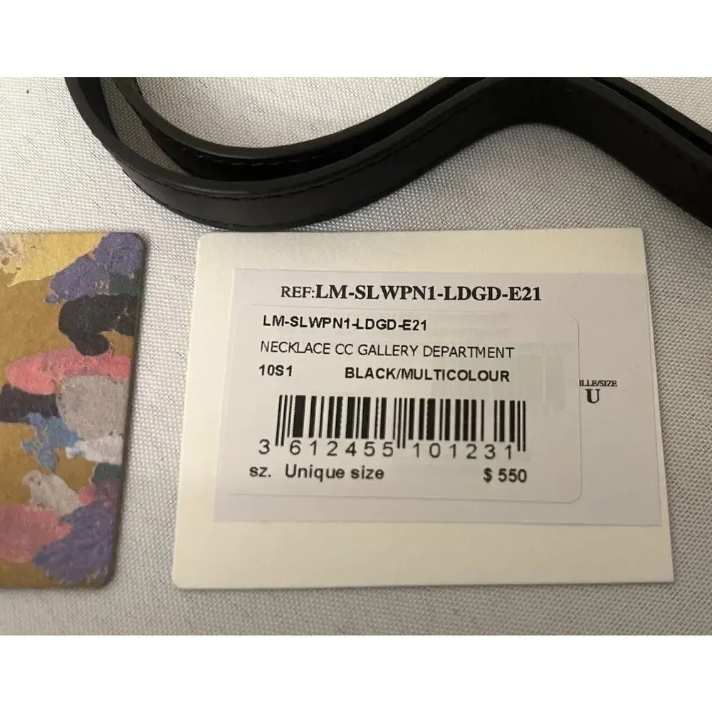 NIB Lanvin x Gallery Dept. Card Holder Lanyard Mother & Daughter Wallet $550.00
